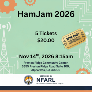 2026 HamJam Raffle Tickets